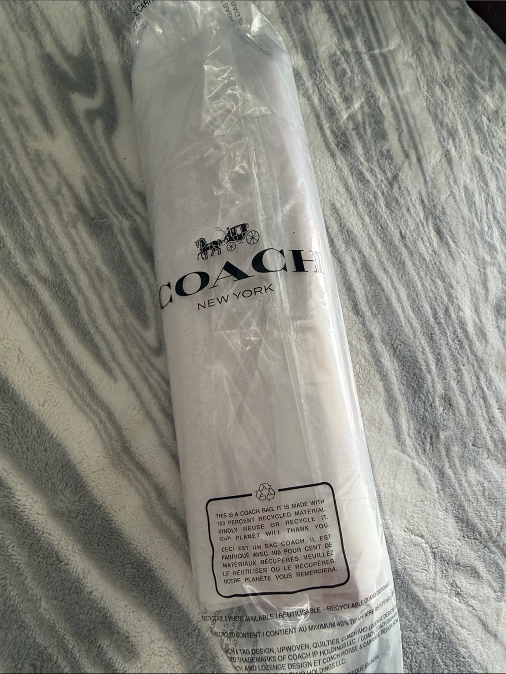 NEW Coach powder pink pencil case - Picture 5 of 5